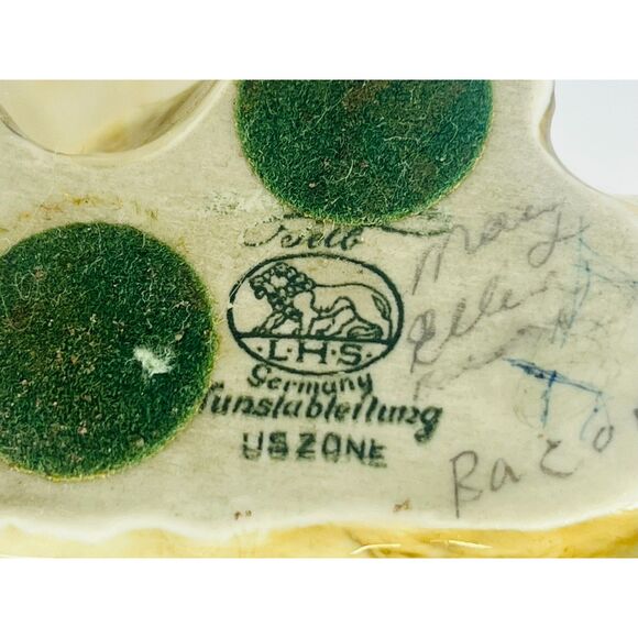 Vintage Hutschenreuther Germany Porcelain Figurine K Tutter Pair Foxes - Picture 10 of 12